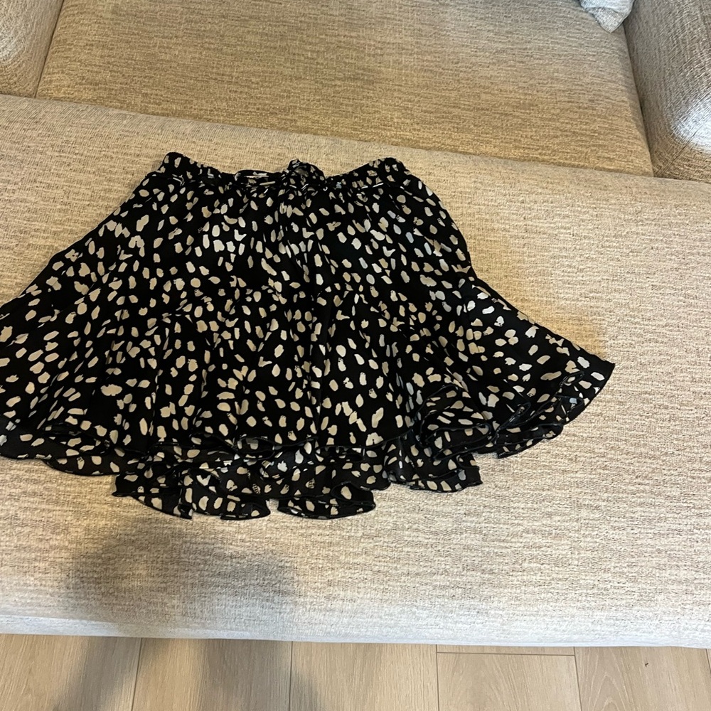 Layla James polka dot skirt